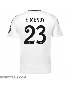 Billige Fotballdrakt Real Madrid Ferland Mendy #23 Replika Hjemmedrakt 2024-25 Kortermet